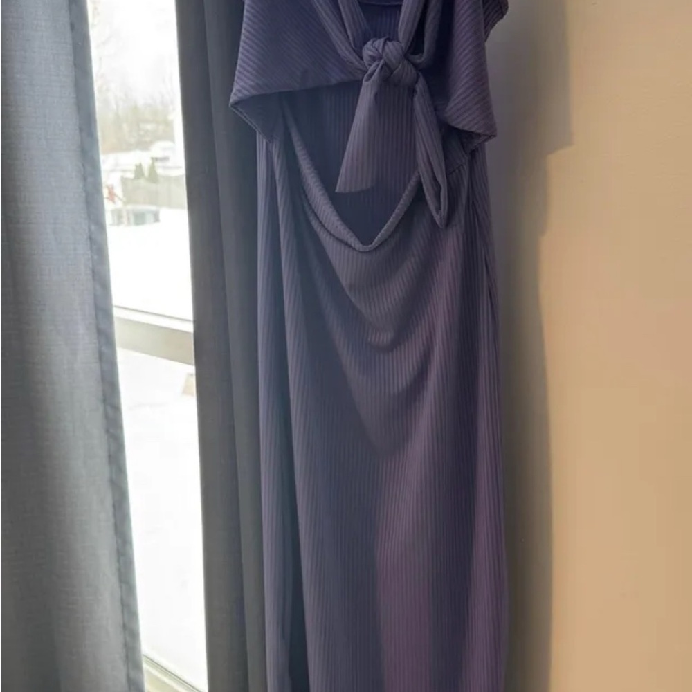 Elegant Purple Women's Dress